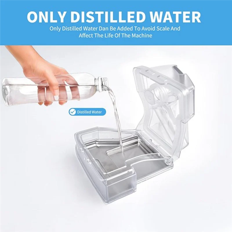 AA76 - Kompatybilny z Resmed Airsense 10/Aircurve 10 zbiornik na wodę 380 ml z filtrami, komora na wodę do urządzenia CPAP