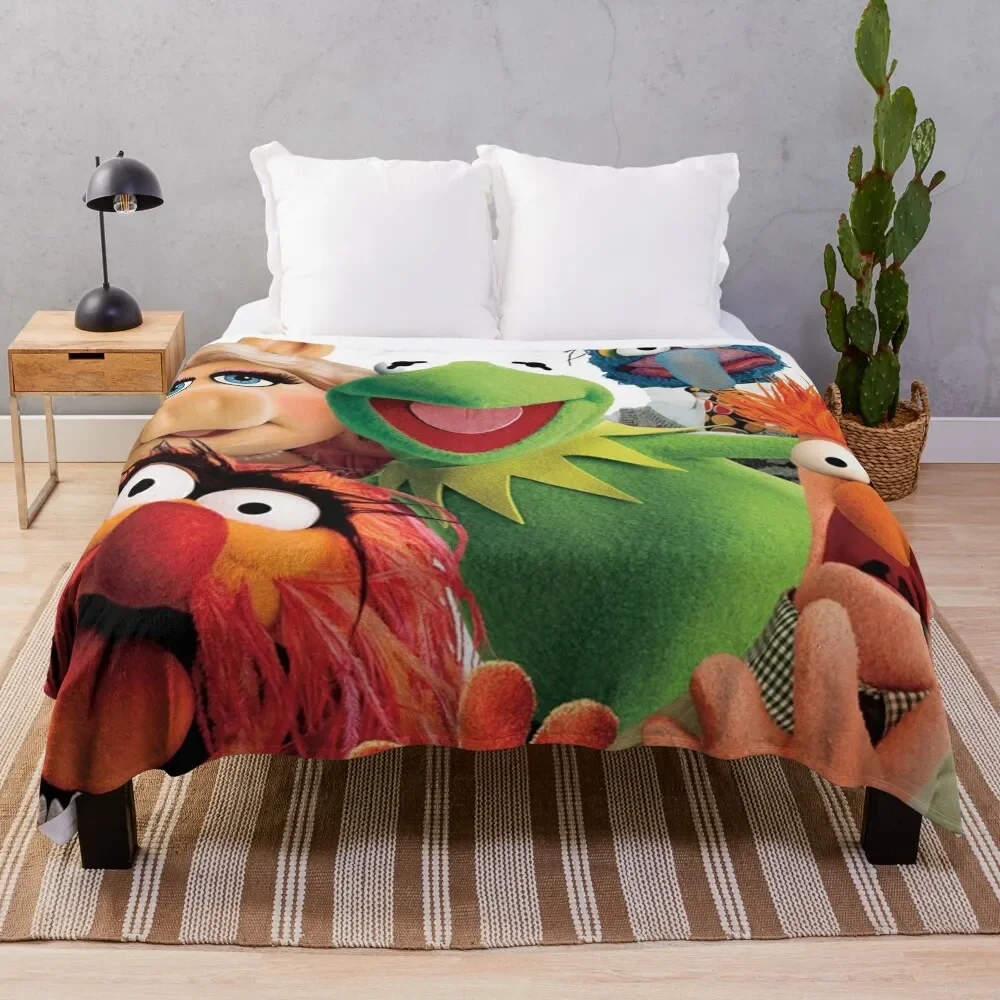 

muppet show Throw Blanket Air Conditioner Soft Blanket for Office Home