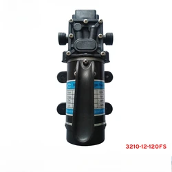 12V 24V 120W 130PSI 10L / Min Water High Pressure Diaphragm Self-priming Pump Sprayer Car Wash