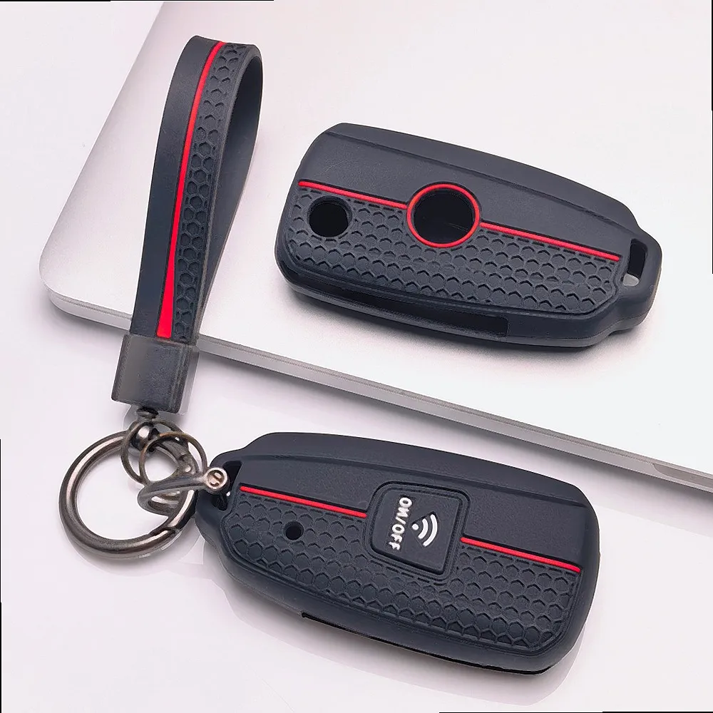 Honeycomb Scooter Smart Key Case for Yamaha TMAX 530 560 DX SX XMAX 300 NMAX 155 Aerox 155 MT 07 Non Slip Motorcycle Key Cover