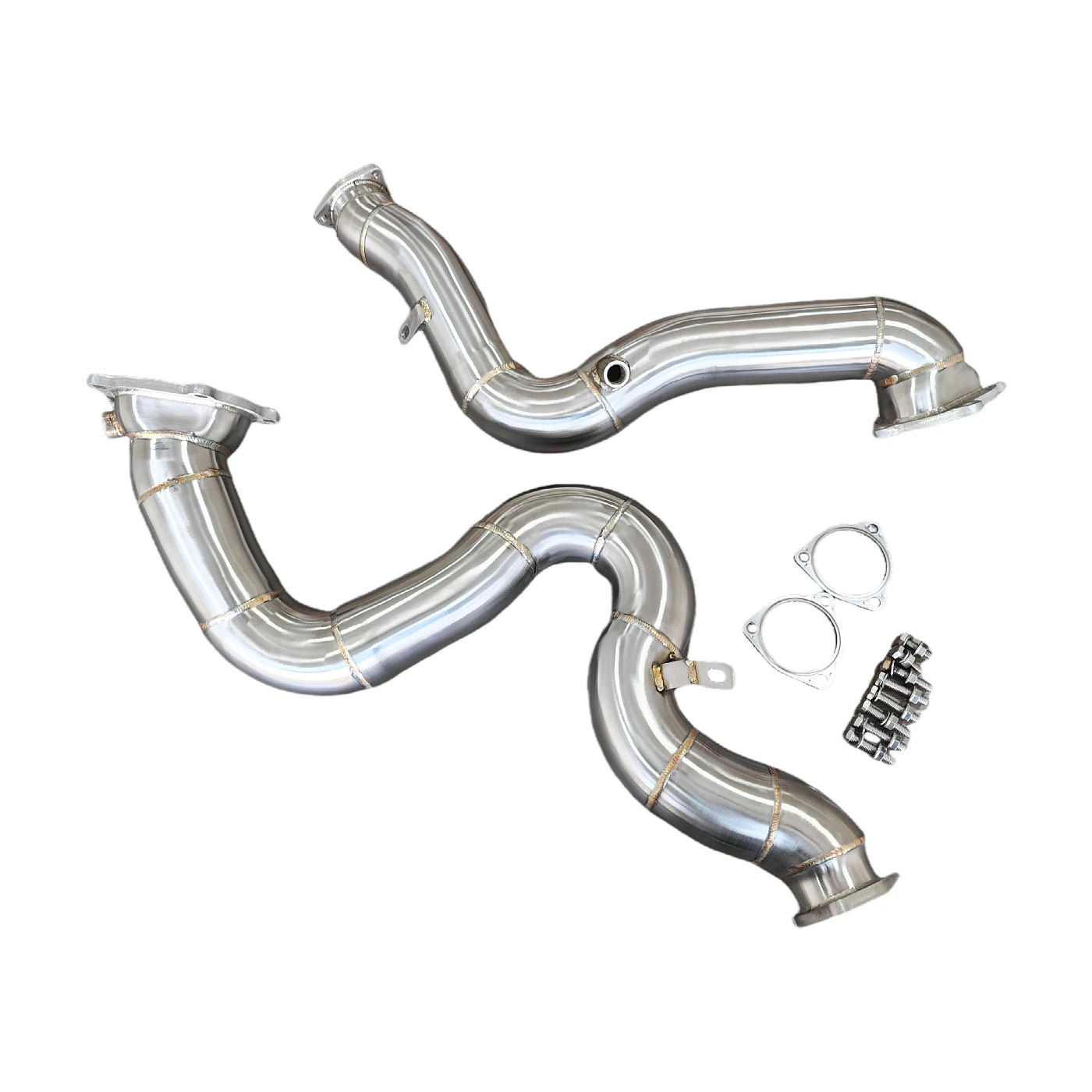 

AKS Downpipe for S6 S7 RS6 RS7 C7 C7.5 4.0T Downpipe