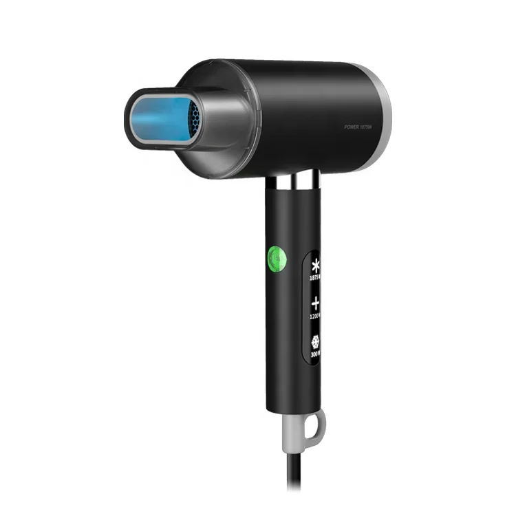 

New Arrival Elite 1875W Compact Electric Hair Dryer Hotels Rack Wall Mount