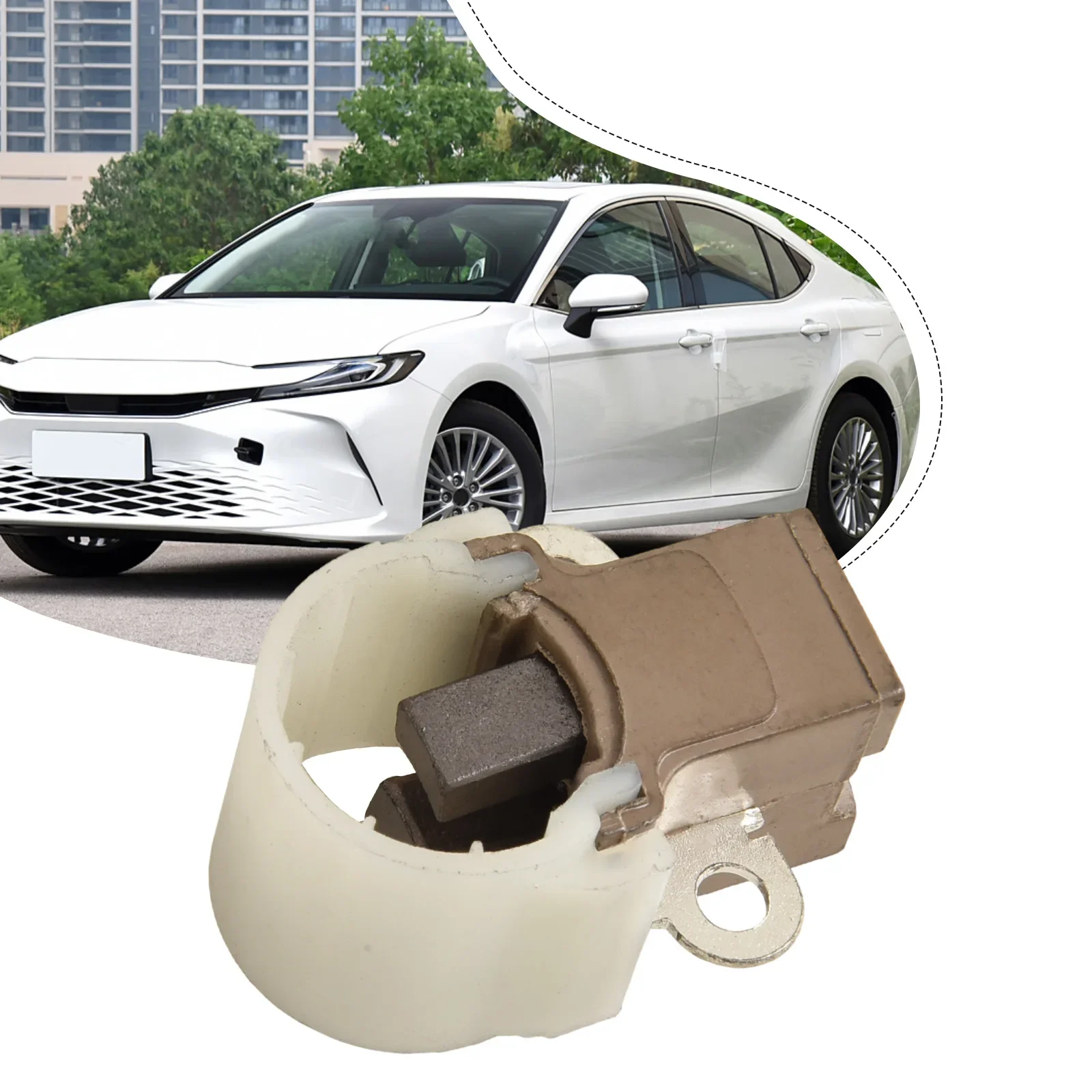 Восстановите производительность вашего генератора Toyota с помощью щеток и держателя для щеток. Держатель для щеток и щетки. 2737075060