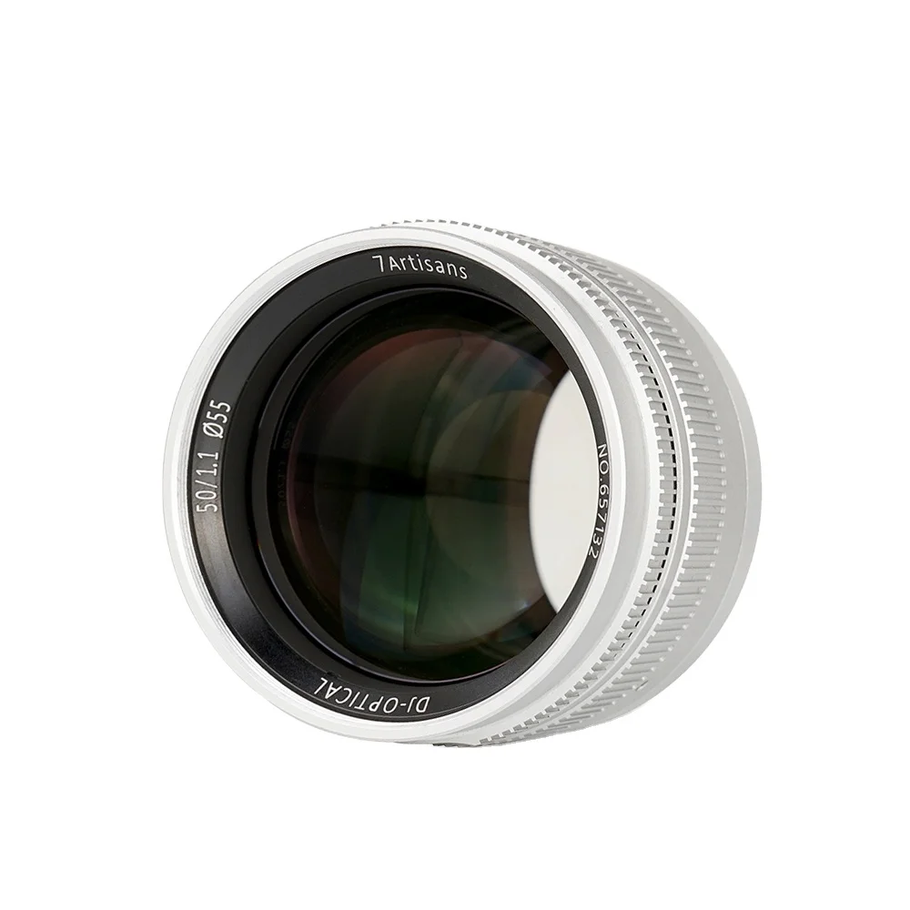 

7 Artisans 50mm F1.1 Large Aperture Paraxial M-mount Lens Compatible With Leica M-mount Cameras (M240, M3, M5, M6, M7, M8, M10)