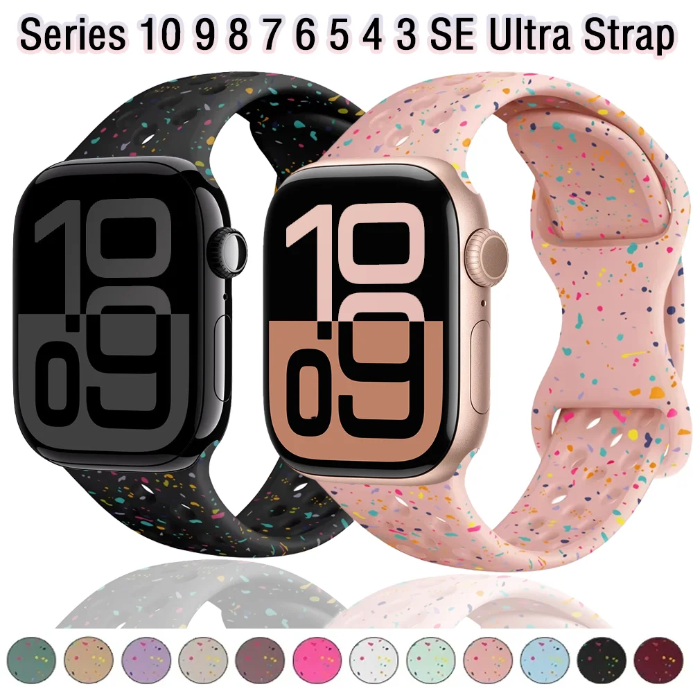الرياضة سيليكون الفرقة ل أبل الترا 2 49 مللي متر 10 42 مللي متر 46 مللي متر 9 8 7 45 مللي متر 41 مللي متر سوار للساعة iWatch 6 5 4 3 SE 44 مللي متر 40 مللي متر Correa