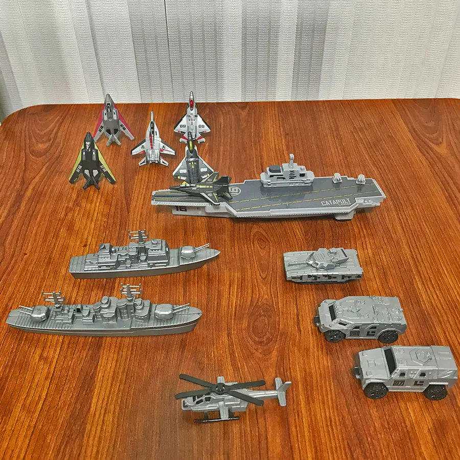 armored vehicle unit tank helicopter aircraft carrier battle group cruiser frigate children toy boy christmas present