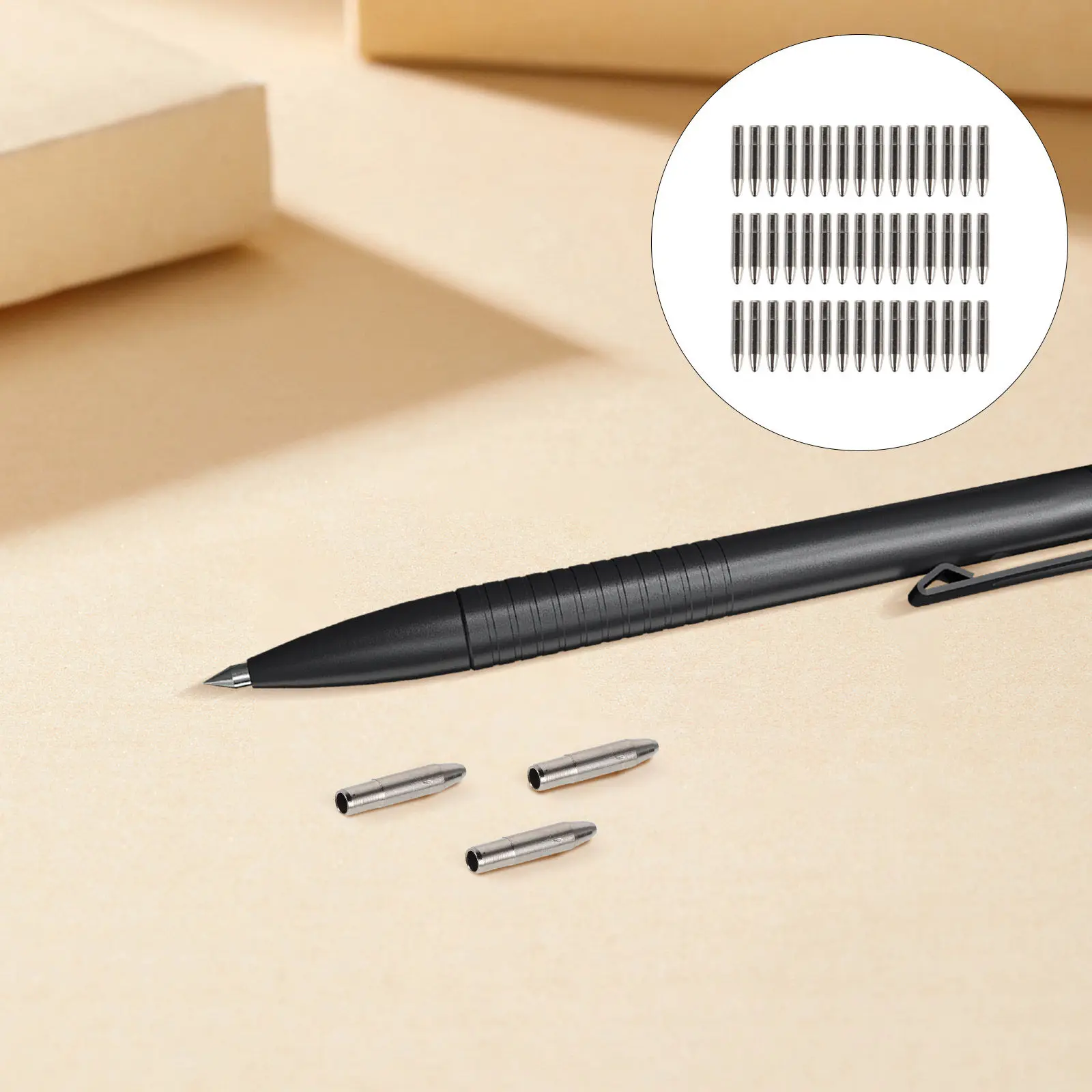 

Refill Black Gel Ink Neutral Pen Cores 0.5mm Smooth Writing Office School Supplies Bulk Replacement Accessories Reliable