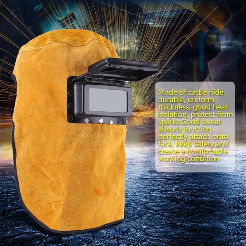 CYCLI-Welding Helmet With Lens Breathable Design Heat Resistant High Quality Welding Mask