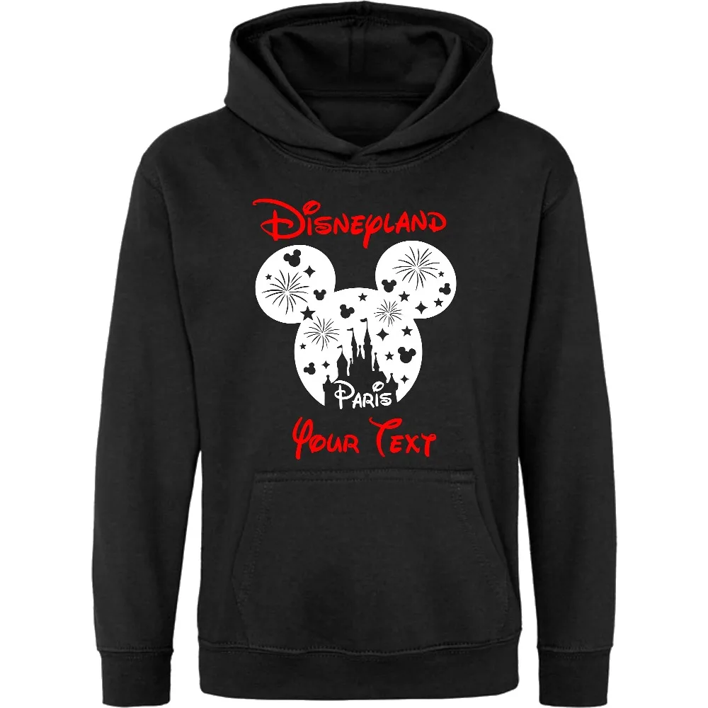 O moletom com capuz estampado com tema Disney Mickey é um moletom de casal solto e quente para mulheres da moda no outono de 2025