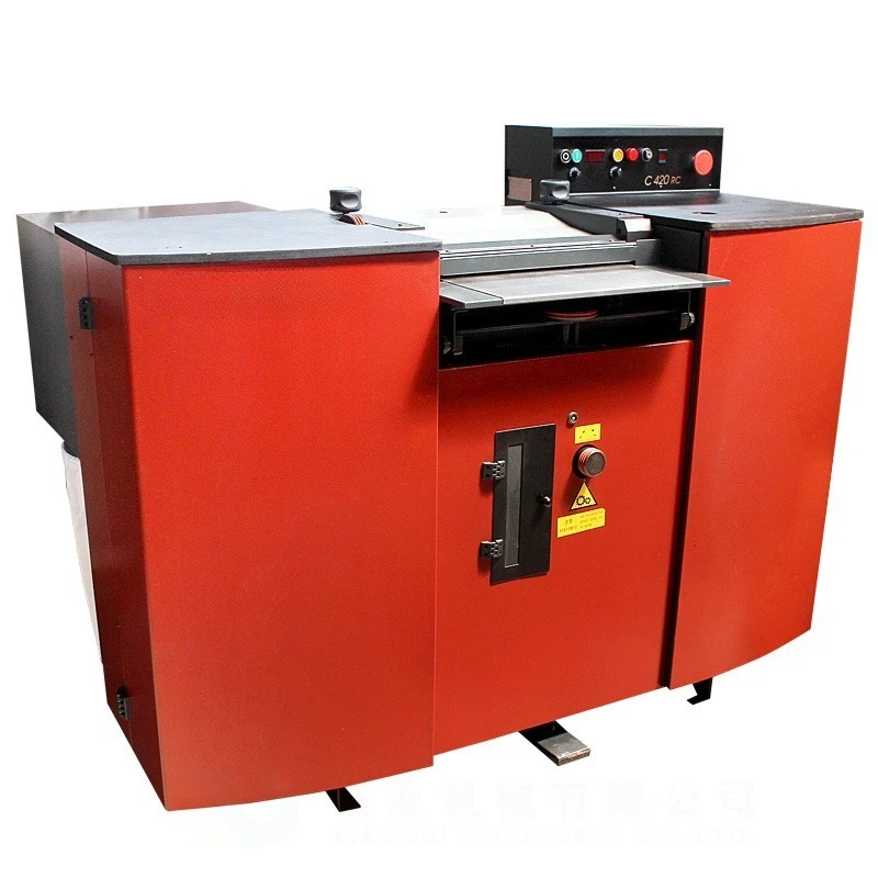Leather belt blade leather machine large shovel leather machine 420 second-hand refurbished leather processing equipment