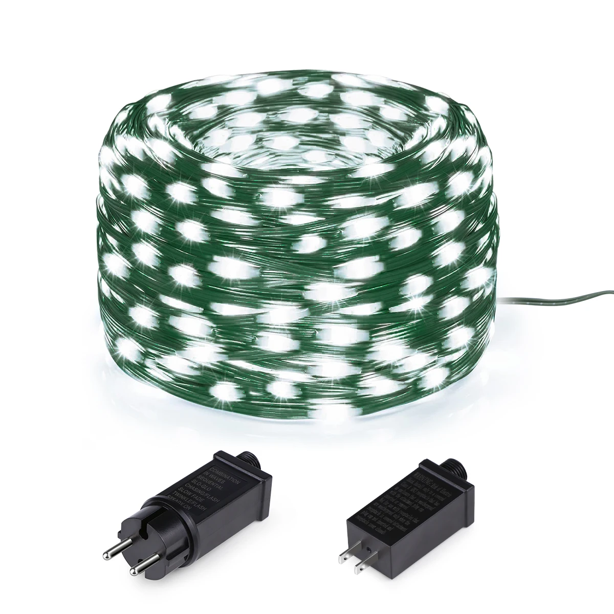 

Waterproof 220V 110V LED String Light 10M-100M Green Leather Wire Garland Lamp Chain for Christmas Wedding Party Holiday Lightin