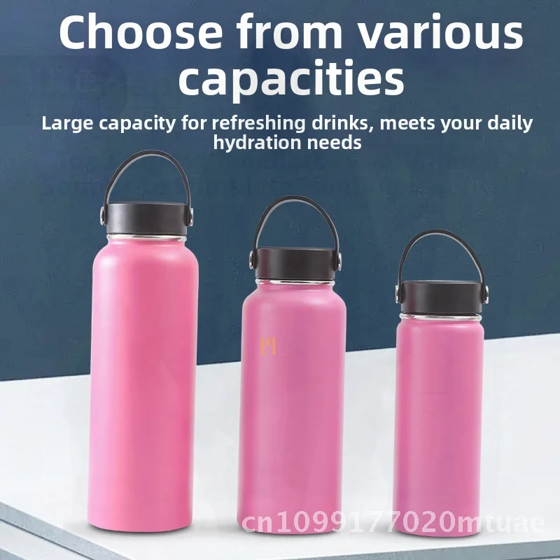 

304 Stainless Steel Vacuum Insulated Travel Mug Large Capacity Portable Sports Water Bottle for Outdoor Car Office Home Use