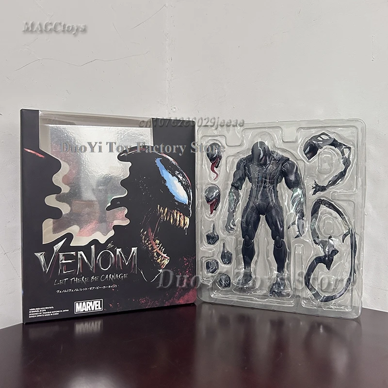 SHFiguarts السم الأحمر السم المذبحة عمل الشكل Shf السم 2 دع هناك المذبحة أنيمي نموذج لجسم لعبة هدايا عيد ميلاد للطفل