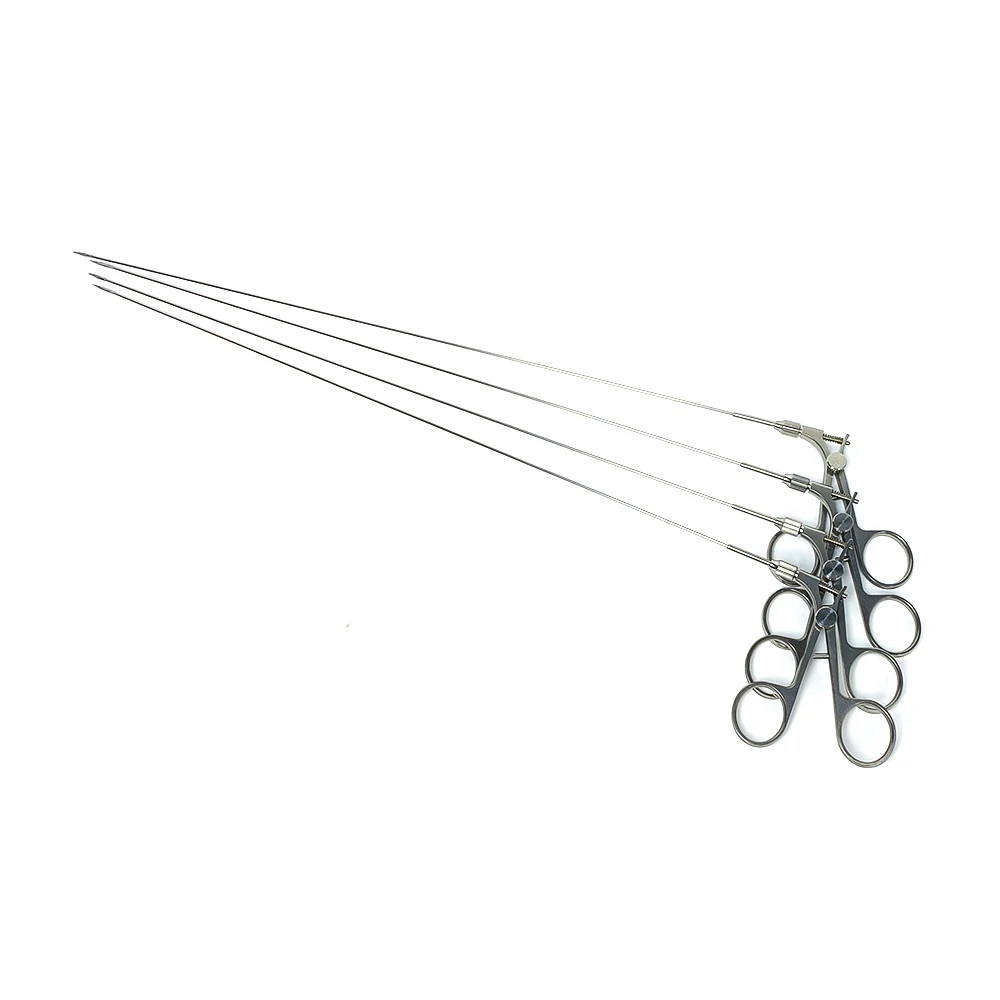 Hysteroscopy 3fr 4fr 5fr Semi-rigid Scissors Double Forceps Gynecological Hysteroscopy Instrument