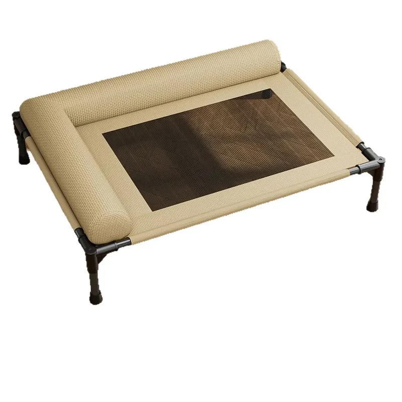 Elevated Mesh Dog Bed Breathable Washable Pet Cot for Small Medium Large Dogs Cats Indoor Outdoor Summer Cooling Furniture