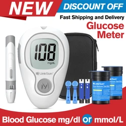 Blood Glucose Monitoring G-425-3 Diabetes Testing Machine Blood Sugar Meter Test Strips 5s Get Results Glucose Meter Complete