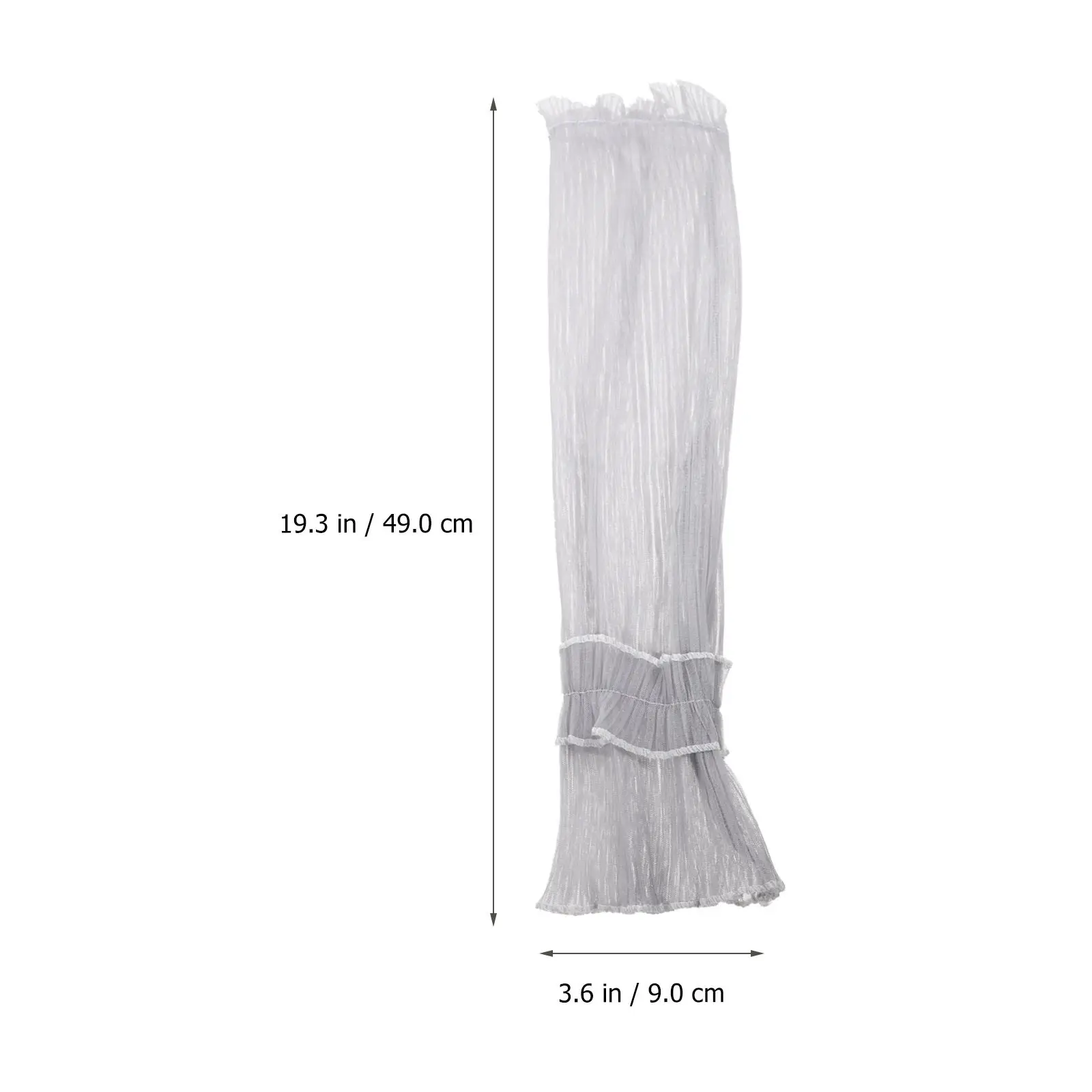 1Pair Uv Sun Protection Arm Sleeves Summer Ice Silk Cooling Sleeves Breathable Sweat Absorbent for Cycling Biking Driving Hiking