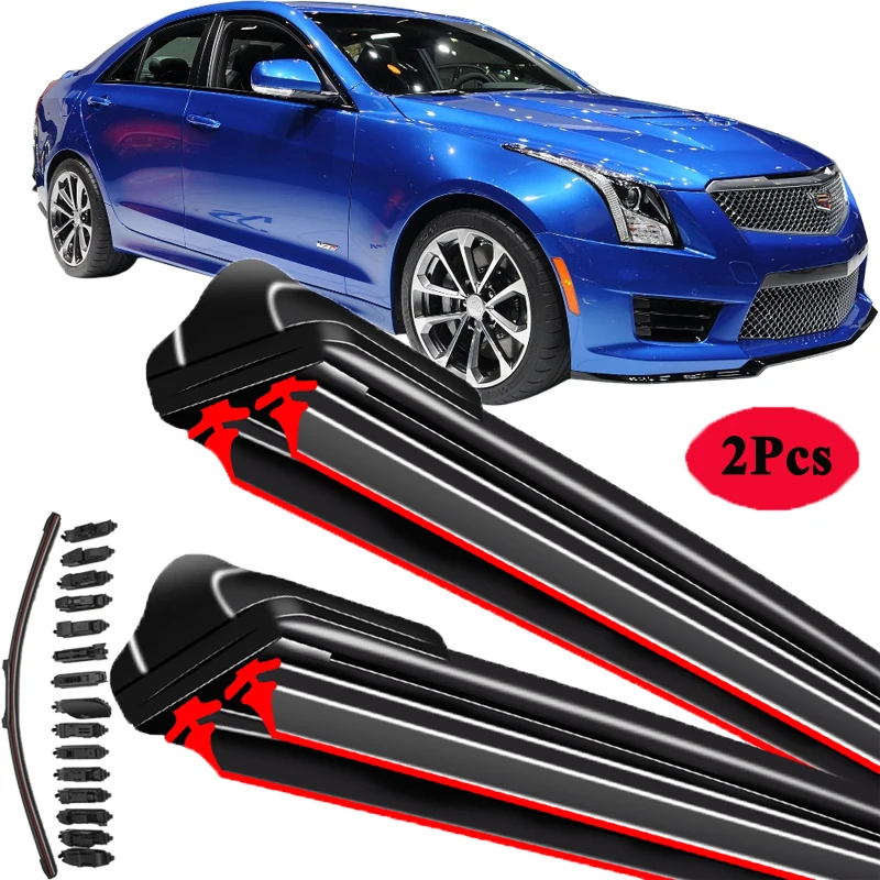 

For Cadillac ATS 2013-2019 Car Windshield Wiper Blade Front Windscreen Brushes Washer Accessories Cleaning Replacement Parts