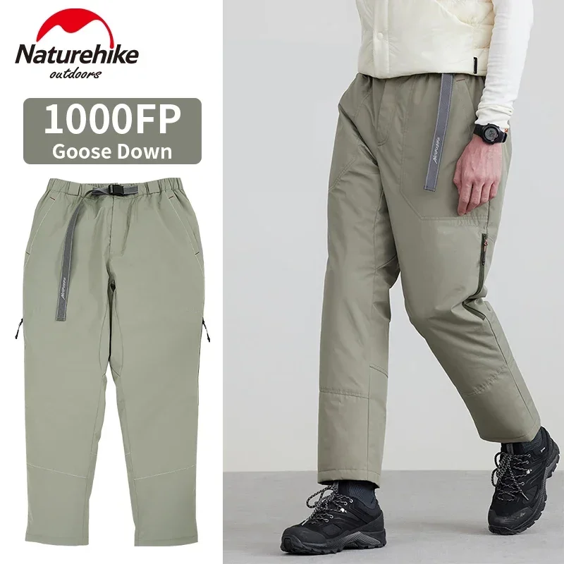 

Naturehike Goose Down Pants Waterproof Unisex Wear Mountaineering Camping 90% 1000FP Warm Winter Outdoor Down Trousers Hiking