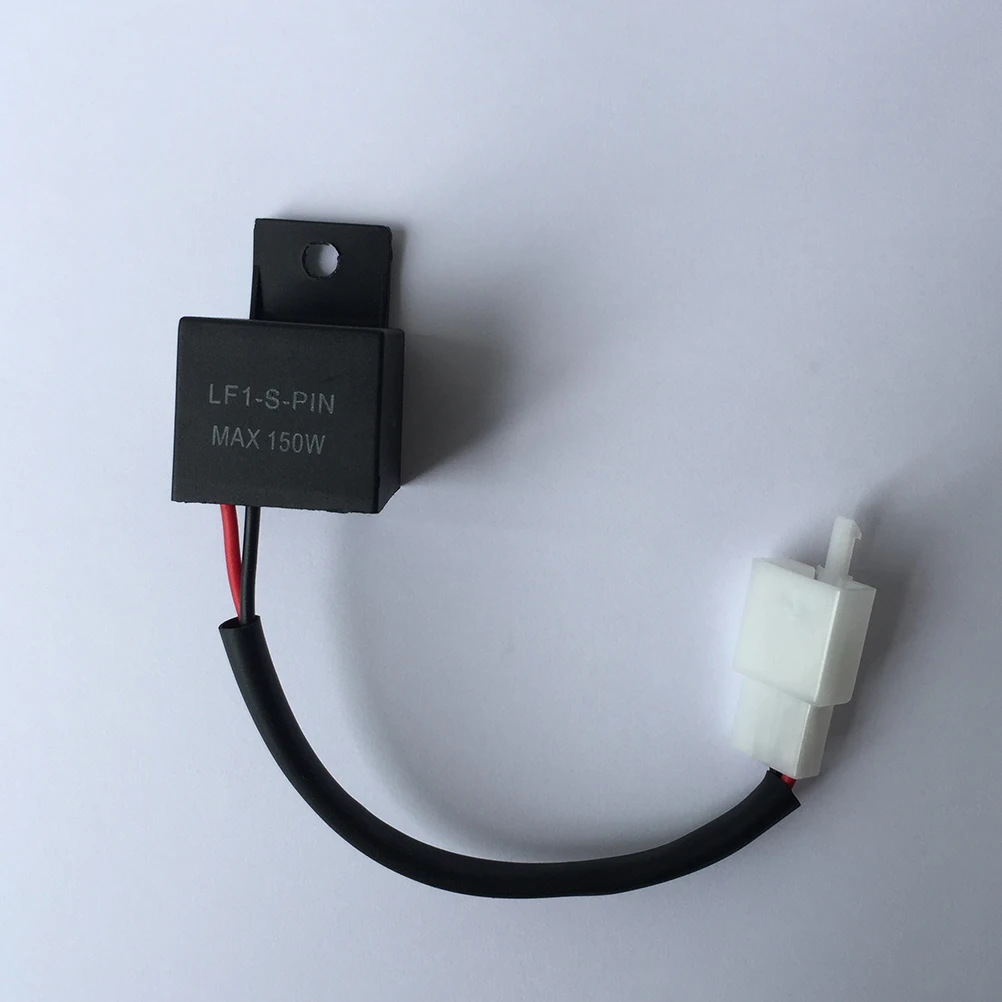 

150 W Flash Relay Motorcycle Signal Rate Control LED Turn Light Lamp Flasher Black