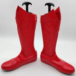 Red Boots Cosplay Super Cosplay Shoes