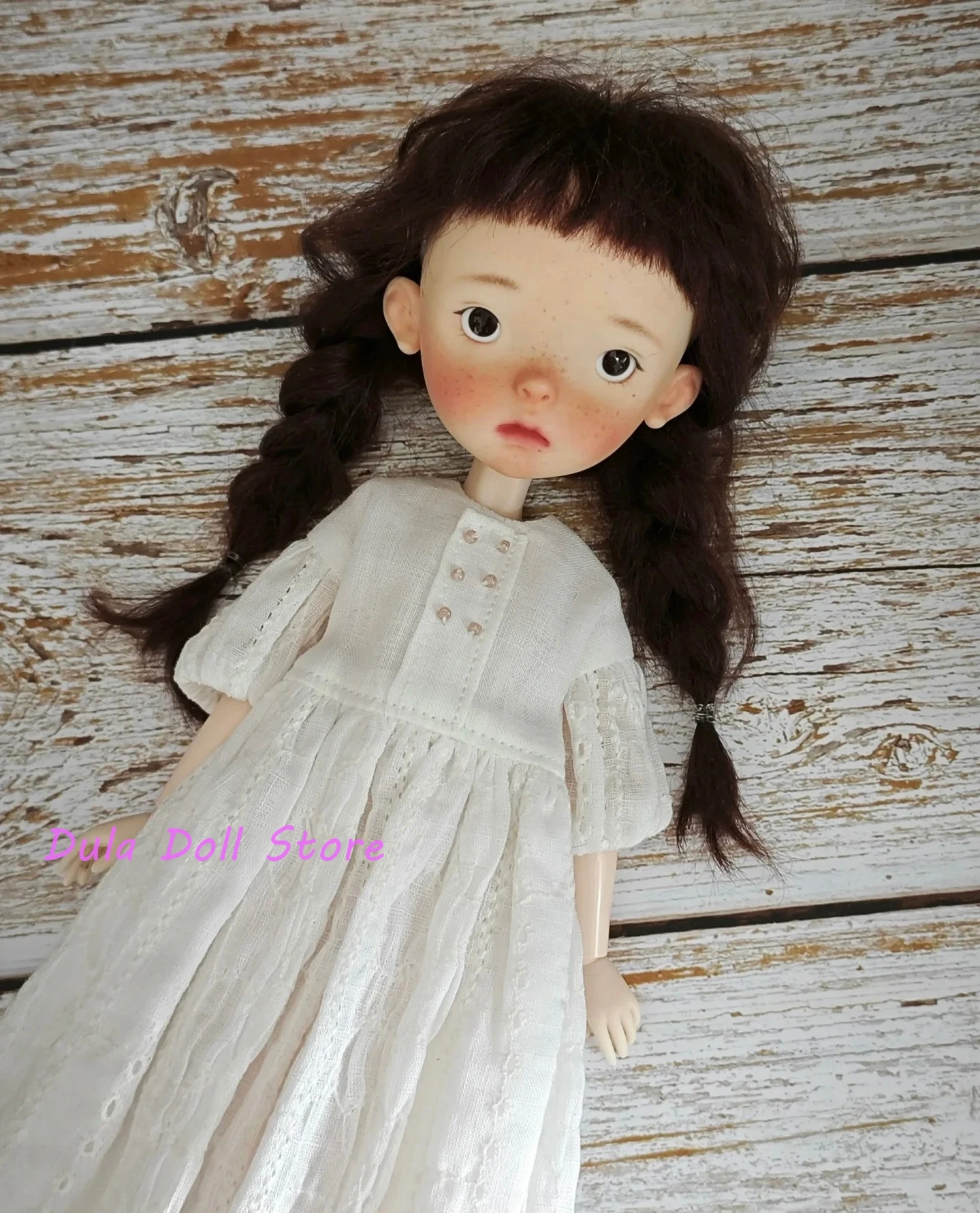 2026 Dula Doll Wigs for Landoudou Landazz Blue bean 6 points 16cm head circumstance