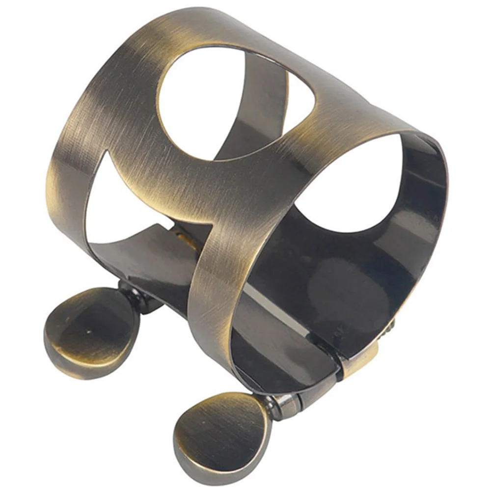 

Adjustable Clarinet Clamp Brass Metal Ligature Clip Wind Instrument Accessory Professional Reed Clip Durable Fastener For