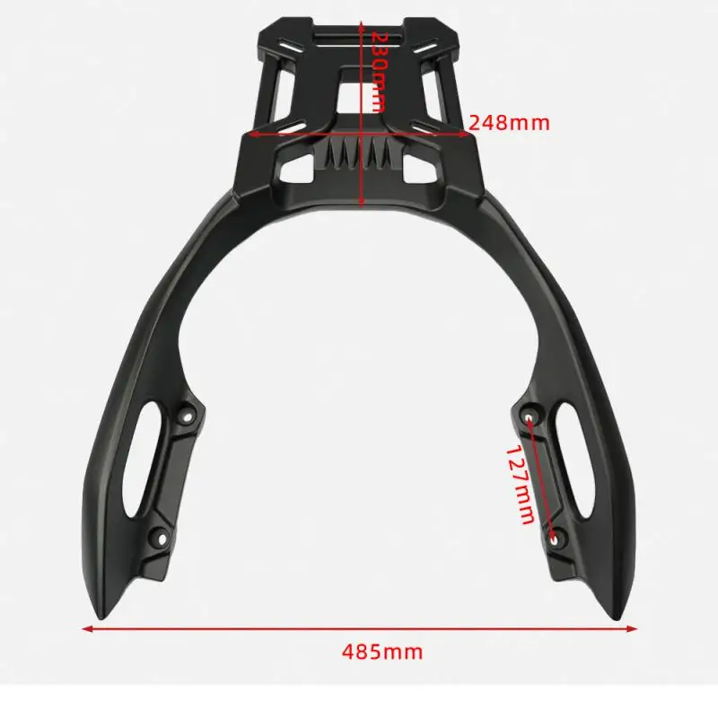 Para honda adv350 forza350 nss 18-24 traseiro transportadora bagageiro caixa traseira fixador titular suporte de carga tailrack kit acessórios