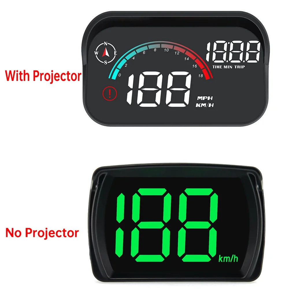 Nuova proiezione LCD M22 HD su vetro Head Up Display Tachimetro GPS digitale Proiettore per parabrezza Elettronica automatica per tutte le auto