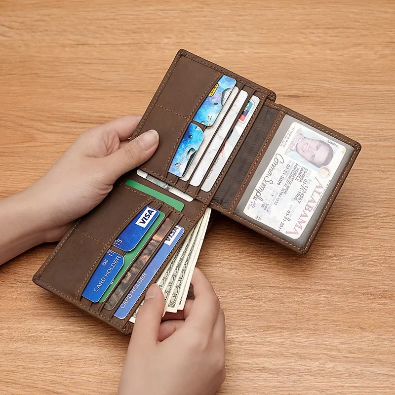 Men's Wallet Crazy … - image