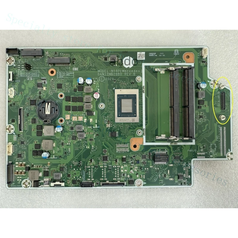 A+ DAN18MB16B0 For HP All-in-One 24-cb1000a motherboard with R3-5300u/R7-5700U