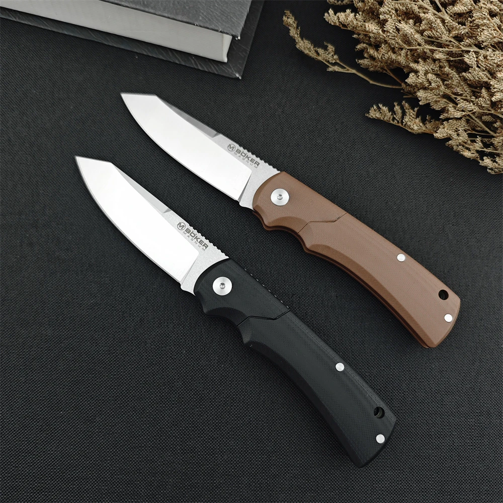 Folding Pocket Knife BK 440 High Quality Outdoor Knife Survival Camping Hiking Hunting Tools Gift 440A Blade G10 Handle