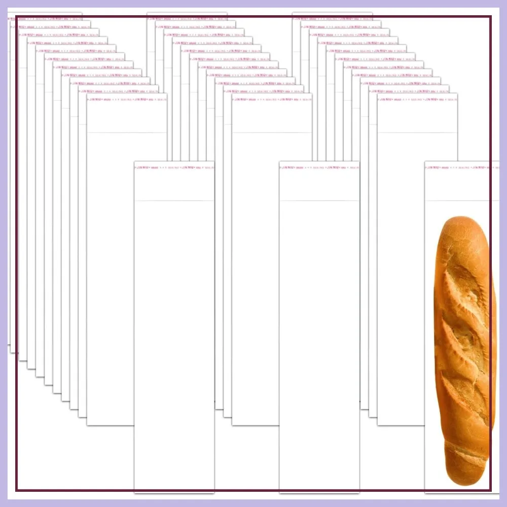 

Long Self Adhesive Cellophane Bags 3x11 Clear Self Stick Cello Bags 100ct OPP Poly Glassine Bags 2mil for Candy Cookies Utensils