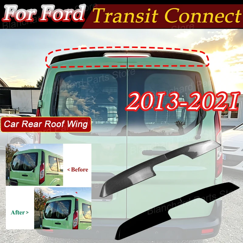 Auto-Dachspoiler für Ford Transit Connect 2013-2021 2-Türer, Heckspoiler, Modifikations-Karosserie-Kit, Zubehör