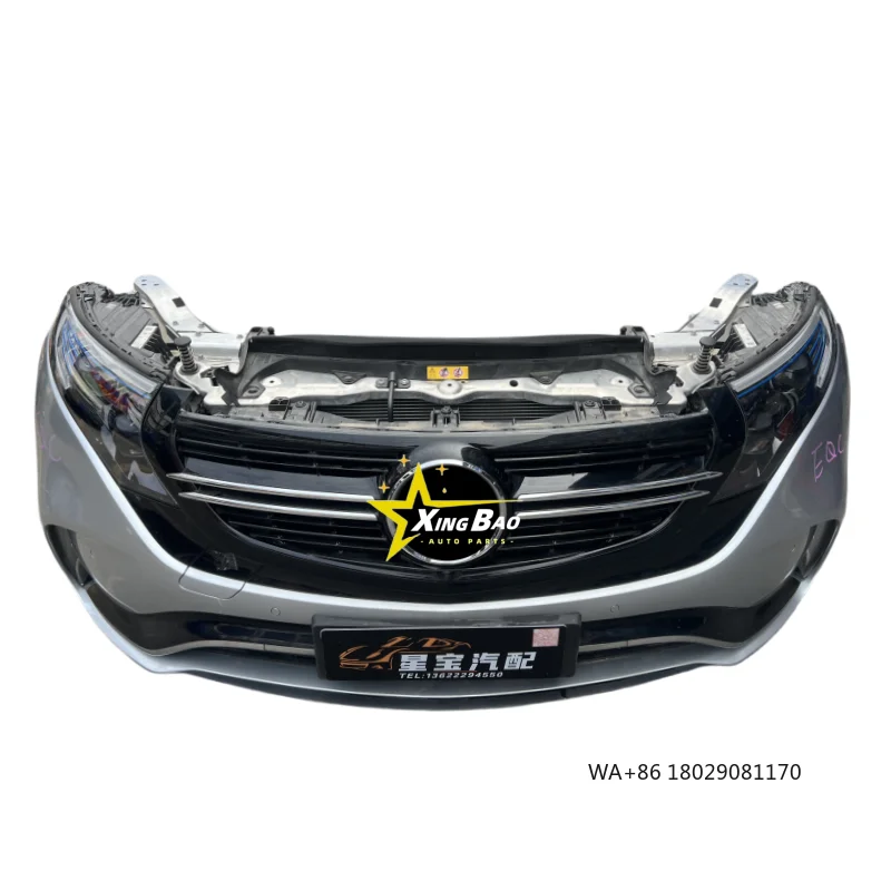 

For Mercedes Benz EQC293 Grille Radiator Fan Front Bumper Assembly Original Used Car Bumper Body Kit High Quality Parts