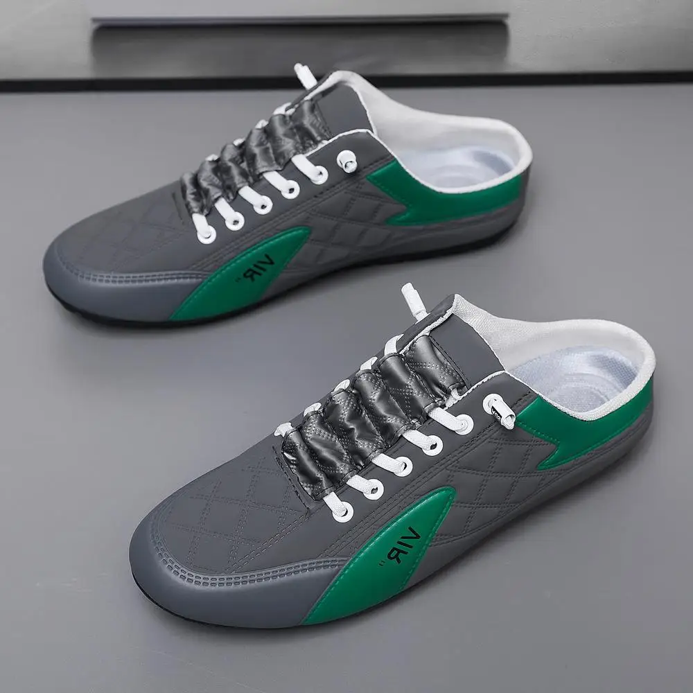 الكلاسيكية نصف النعال منخفضة أحذية مسطحة للرجال الراحة الرجال أحذية رياضية ربيع الخريف الذكور حذاء كاجوال تنفس Tenis Para Hombre