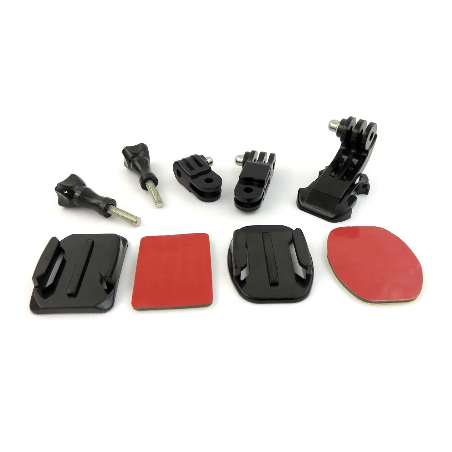 9 in 1 Helmet Front Side Quick Clip Mount Kit for GoPro Hero 6 5 4 3 2 Session HOT