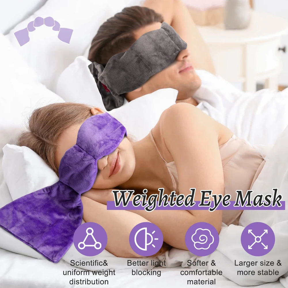 Pressure Sleep Mask Light Blocking Sleeping Traveling Relaxation Comfortable Sleeping Eye Cover Sleeping Aid for Sleep Patch