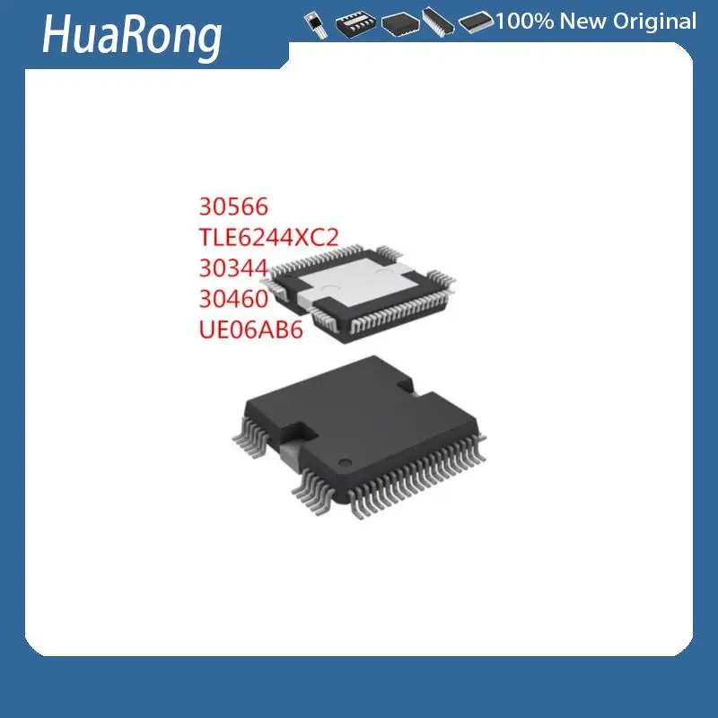 2PCS/LOT      30566     TLE6244XC2    TLE 6244 X    TLE6244X    TLE6244      30344      30460   QFP64