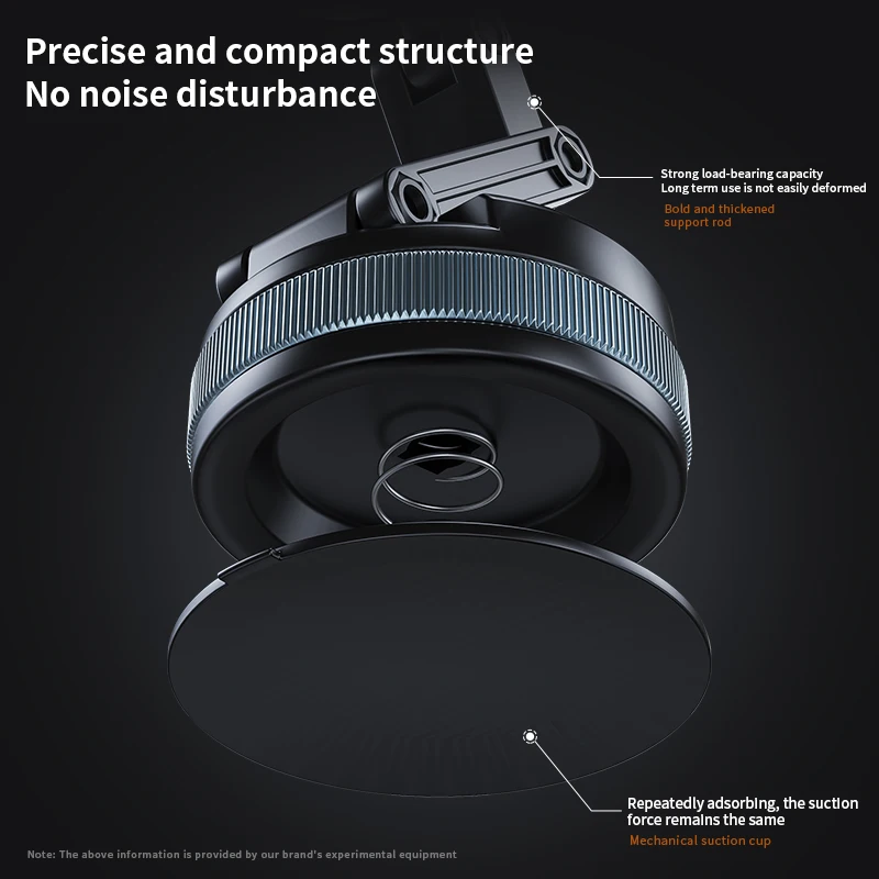 강력한 자석 자동차 용 휴대 전화 마운트 확장 가능한 접이식 회전 미끄럼 방지 흡입 컵 다목적 안정적인 인테리어 홀더