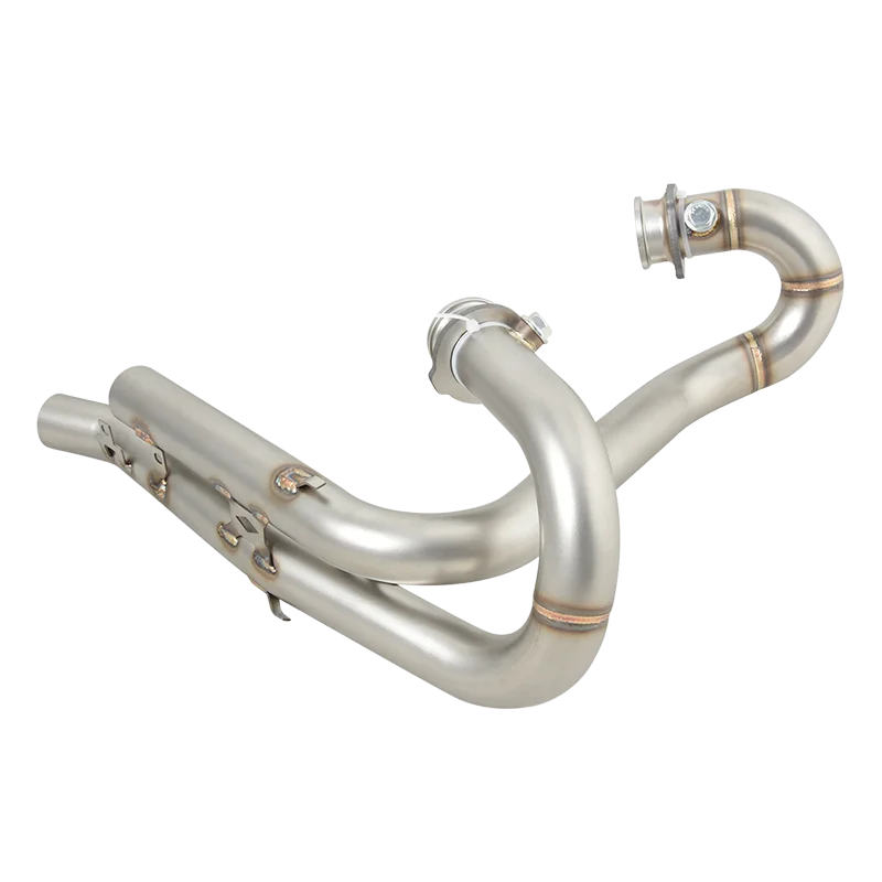 For Triumph Street Scrambler Gold Line Sandstorm Edition 900 Chrome Edition 2017- 2023 Motorcycle Exhaust Escape Front Link Pipe