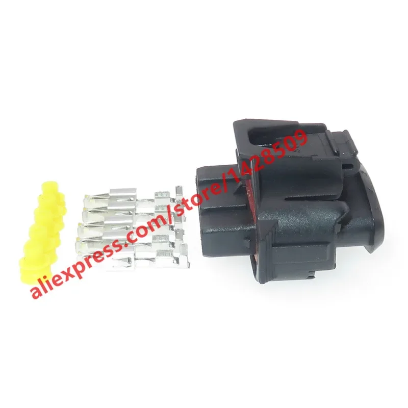 1 Pcs 5 Pin 1928403738 Female Waterproof Auto Socket MAF BSK Oxygen Sensor Connector For Bosch 3.5mm