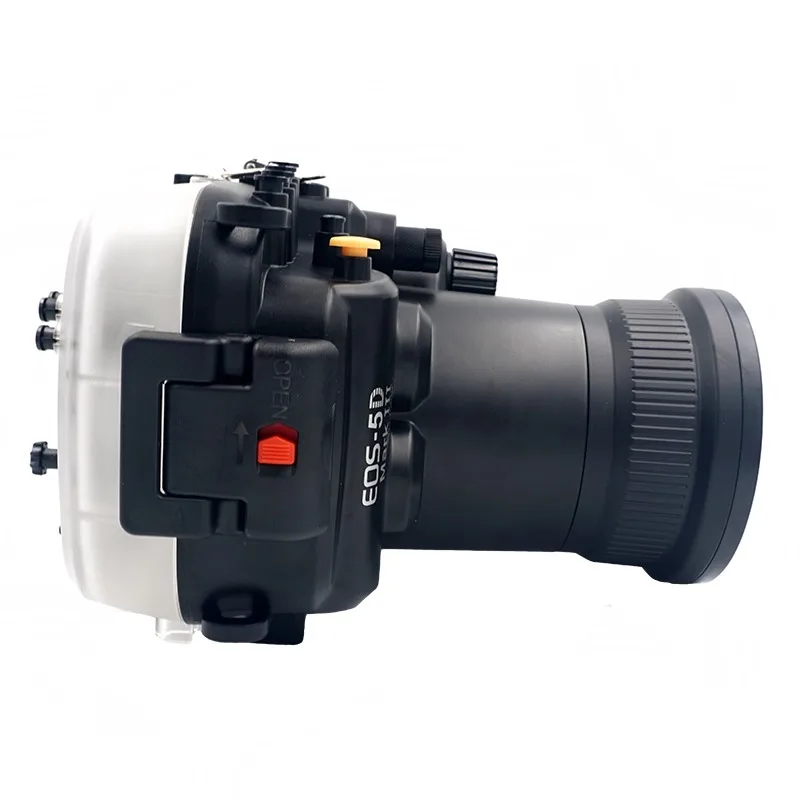 Canon 5D3 5D4 DSLR Camera Waterproof Diving Case EOS 5D Mark III IV Cover Box Zoom