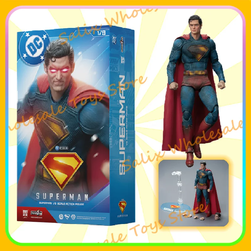 

New Original 1/9 Fondjoy Battle-Damaged Superman Action Figures New Superman Figure Pvc Joint Movable Kid Gifts Toys