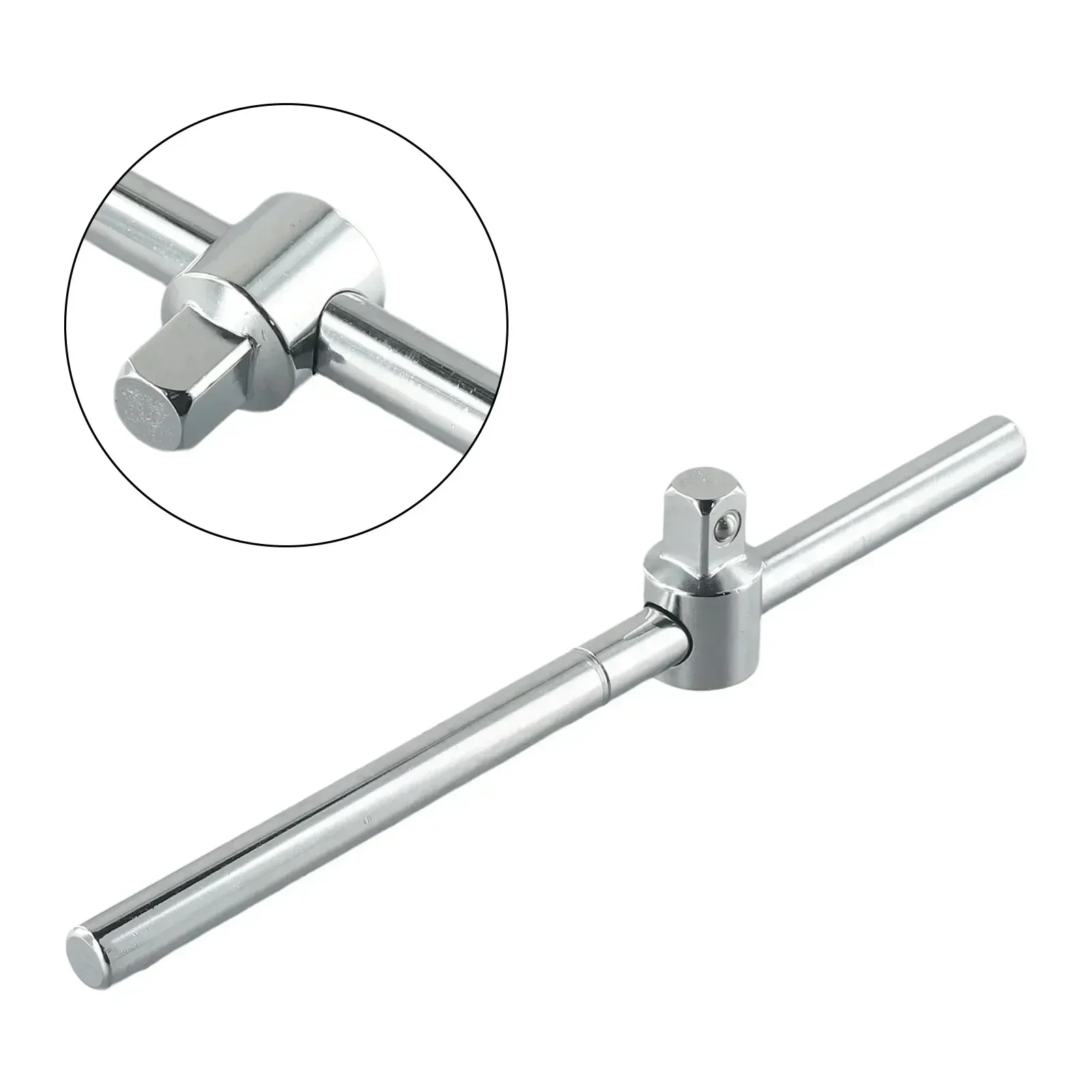 1 Buah 1/4 3/8 1/2 Kunci Pas Soket Drive Ekstensi Geser T Bar Lengan Kunci Pas Bar Geser Kekuatan Menerapkan Kunci Pas Pipa Batang Perbaikan Otomatis