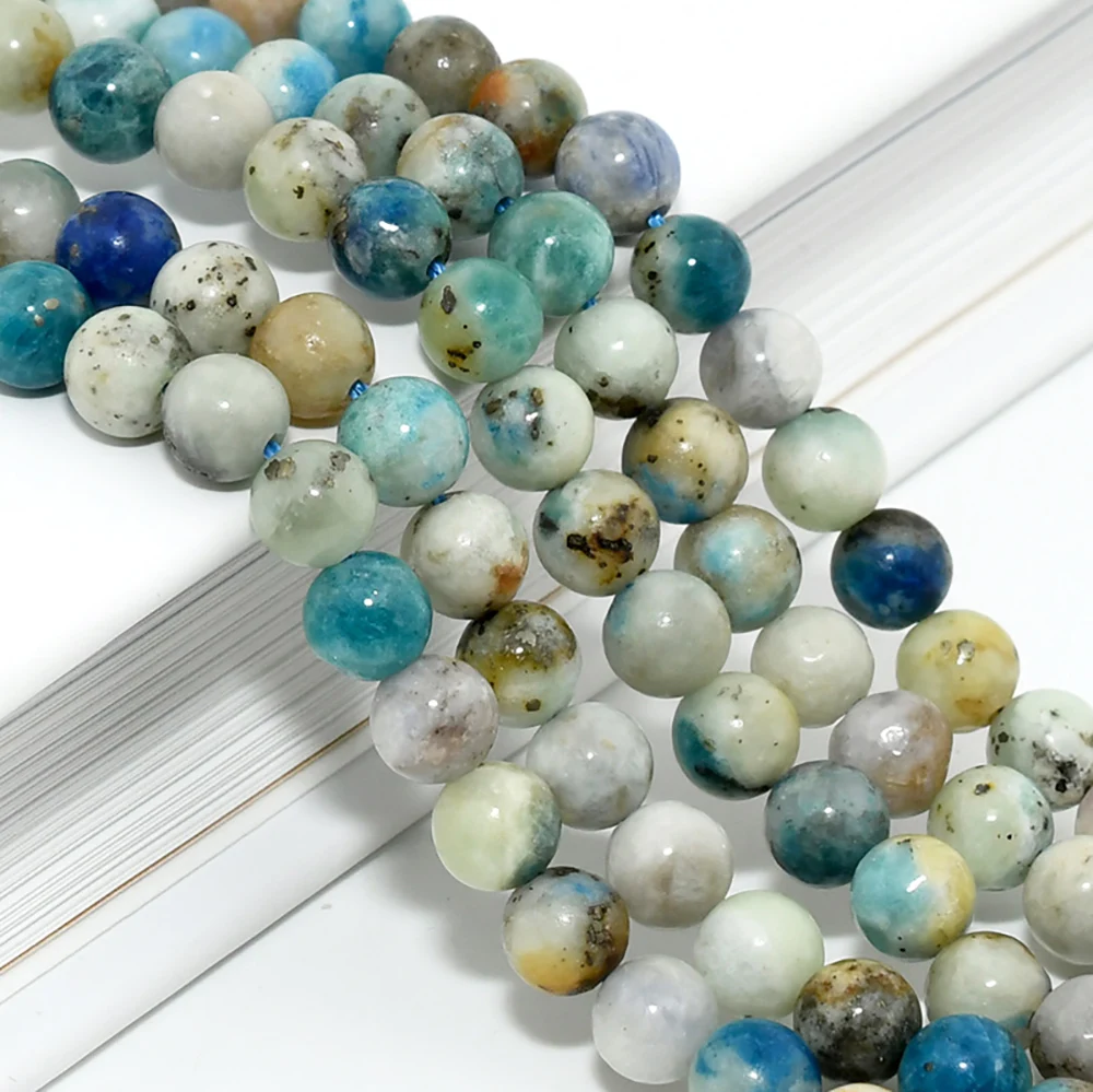 Natural Hauyne Loose Round Beads 5.3mm