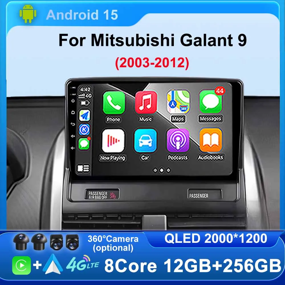 

Android 15 Car Radio For Mitsubishi Galant 9 2003 2004 2005-2012 GPS Navigation Multimedia Video Player Carplay Stereo 4G Tools