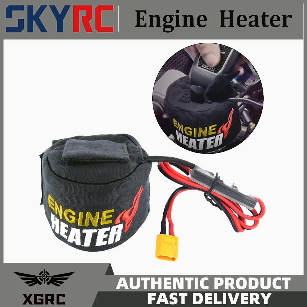 SKYRC Engine Heater 19-26 RC Nitro Engines Preheater Motor Heater Monitor Temperatures for RC Car Airplane Helicopter