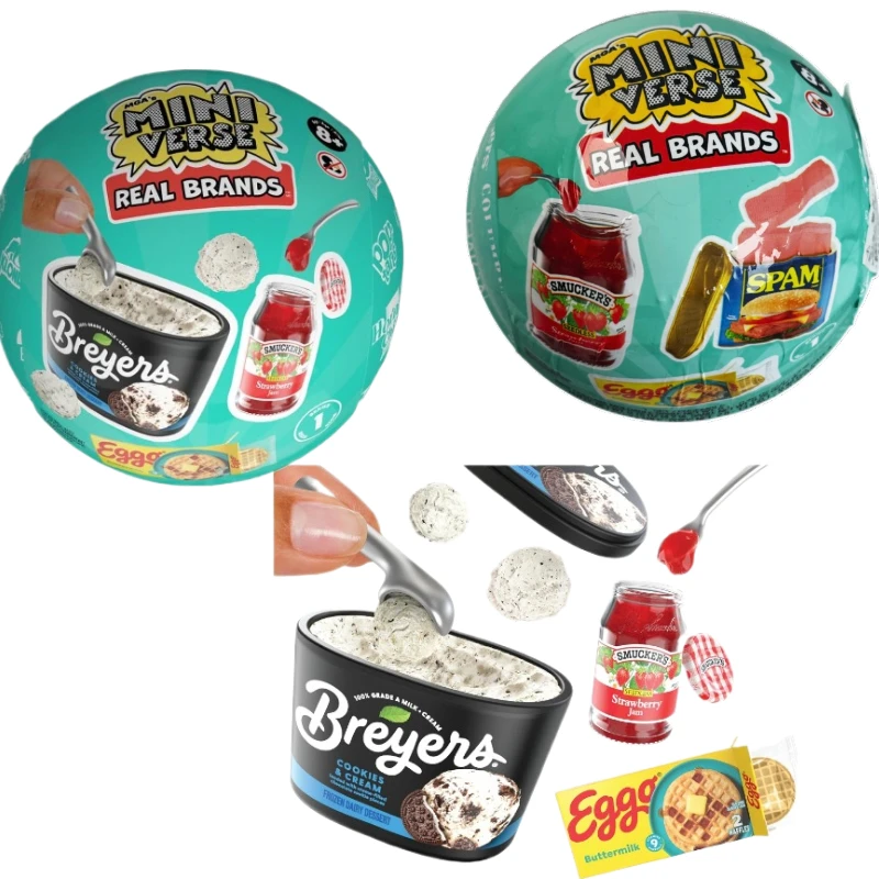 جديد 2025 مفاجأة MGA Miniverse العلامات التجارية الحقيقية سوبر ماركت صغير الكرة لتقوم بها بنفسك لعبة صغيرة الحلي الراتنج اللعب مجموعات الالعاب هدايا للفتيات