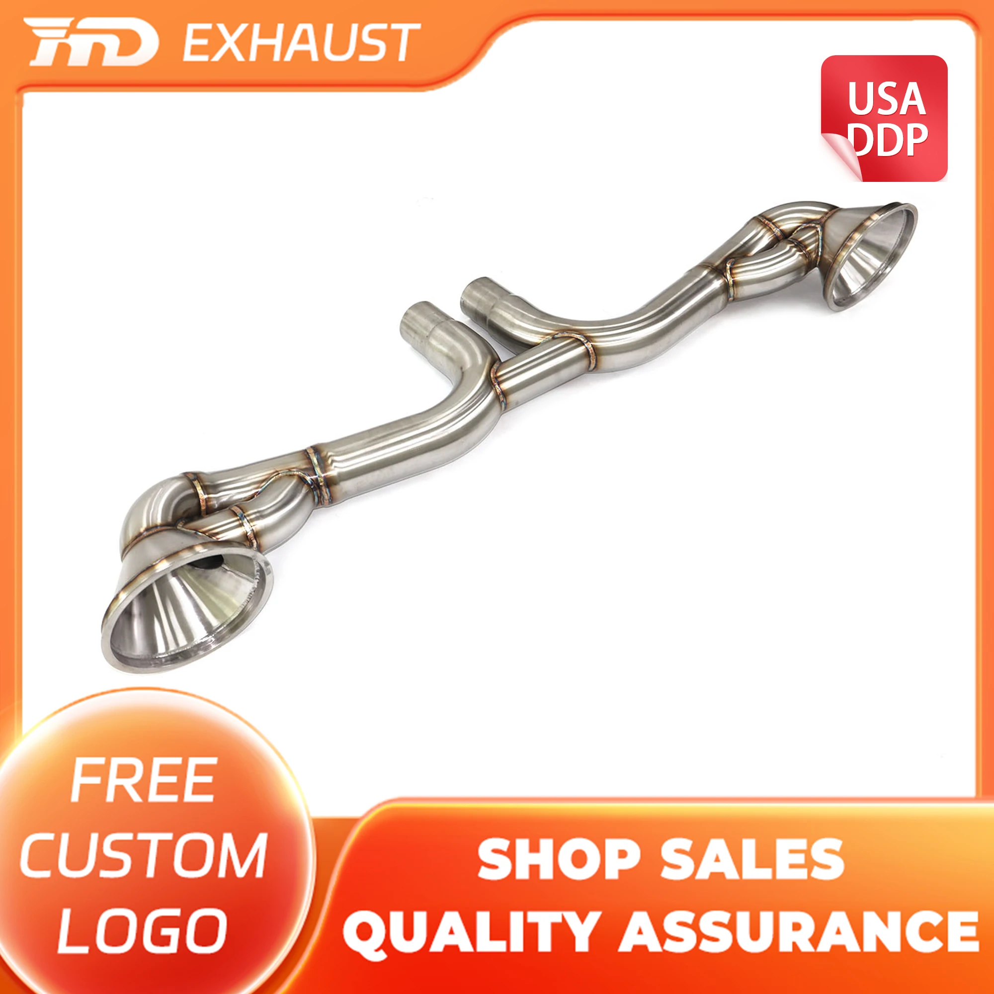 

HMD Exclusive customization Stainless steel Exhaust Catback for Porsche 911 992 GT3 4.0L 2021+ Without Valves